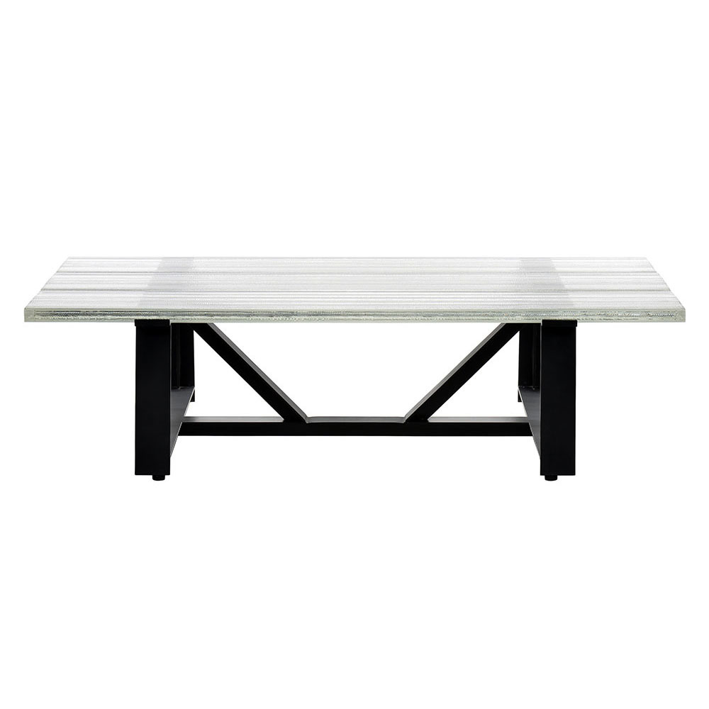 Timothy Oulton Iceberg Glass Coffee Table – image 3