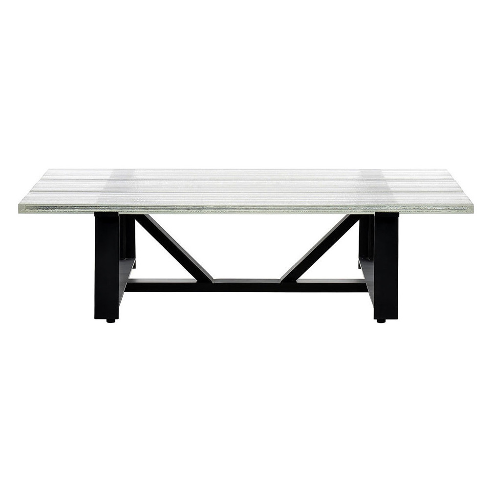 Timothy Oulton Iceberg Glass Coffee Table – image 1