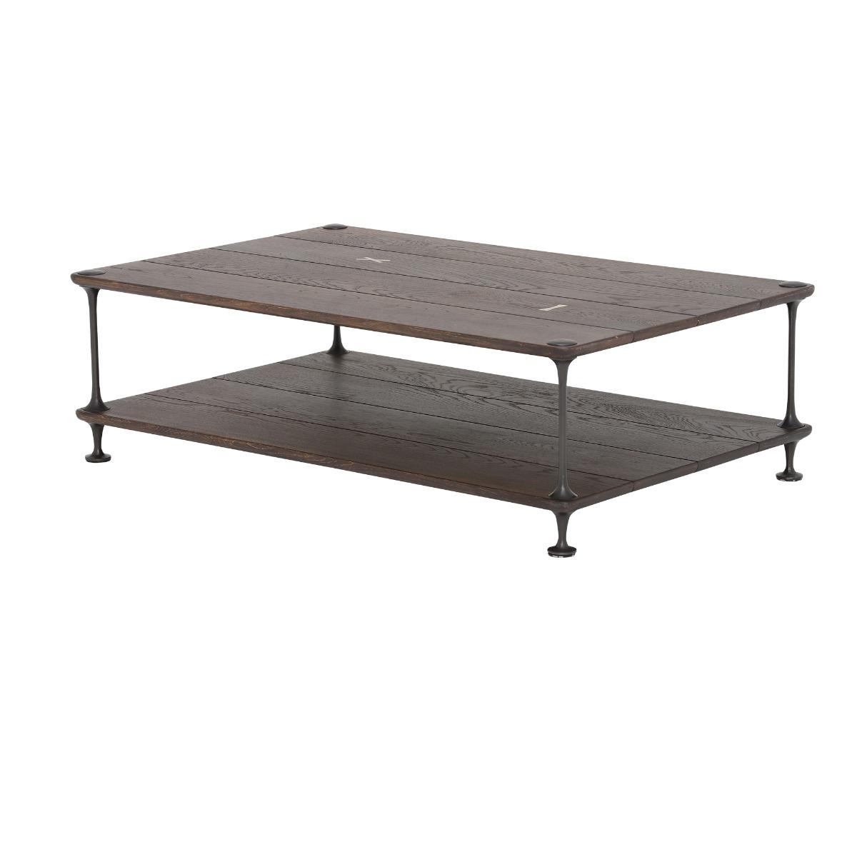 Chandra Coffee Table, Brown Oak Wood | Barker & Stonehouse – image 5