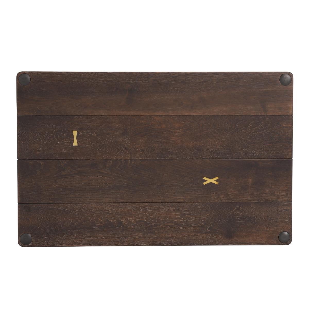 Chandra Coffee Table, Brown Oak Wood | Barker & Stonehouse – image 6