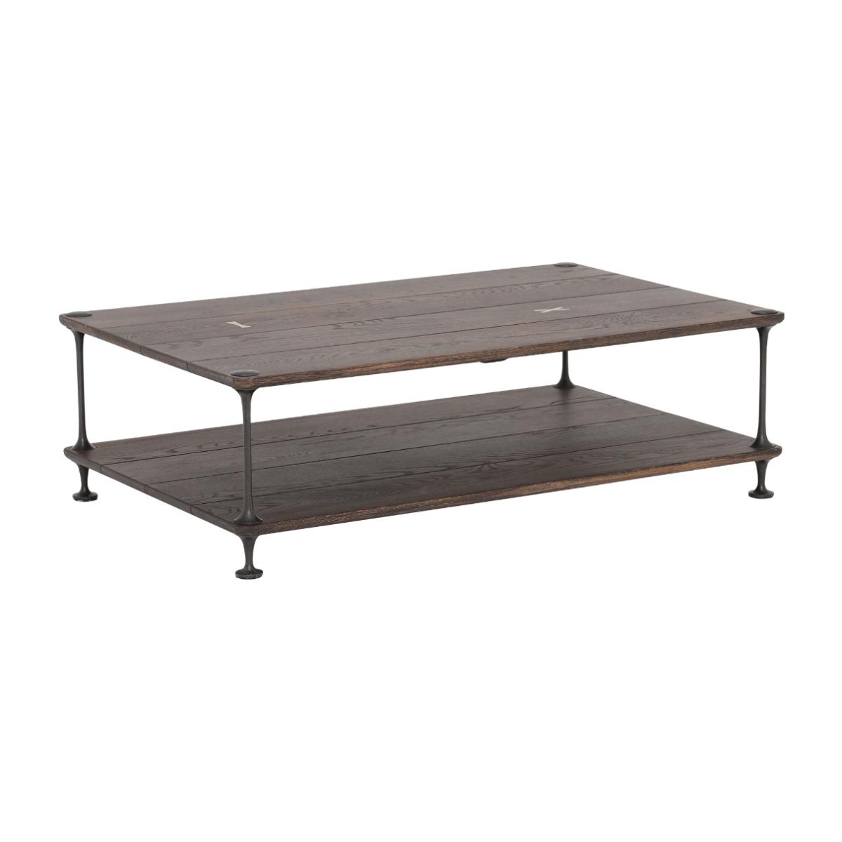 Chandra Coffee Table, Brown Oak Wood | Barker & Stonehouse – image 1