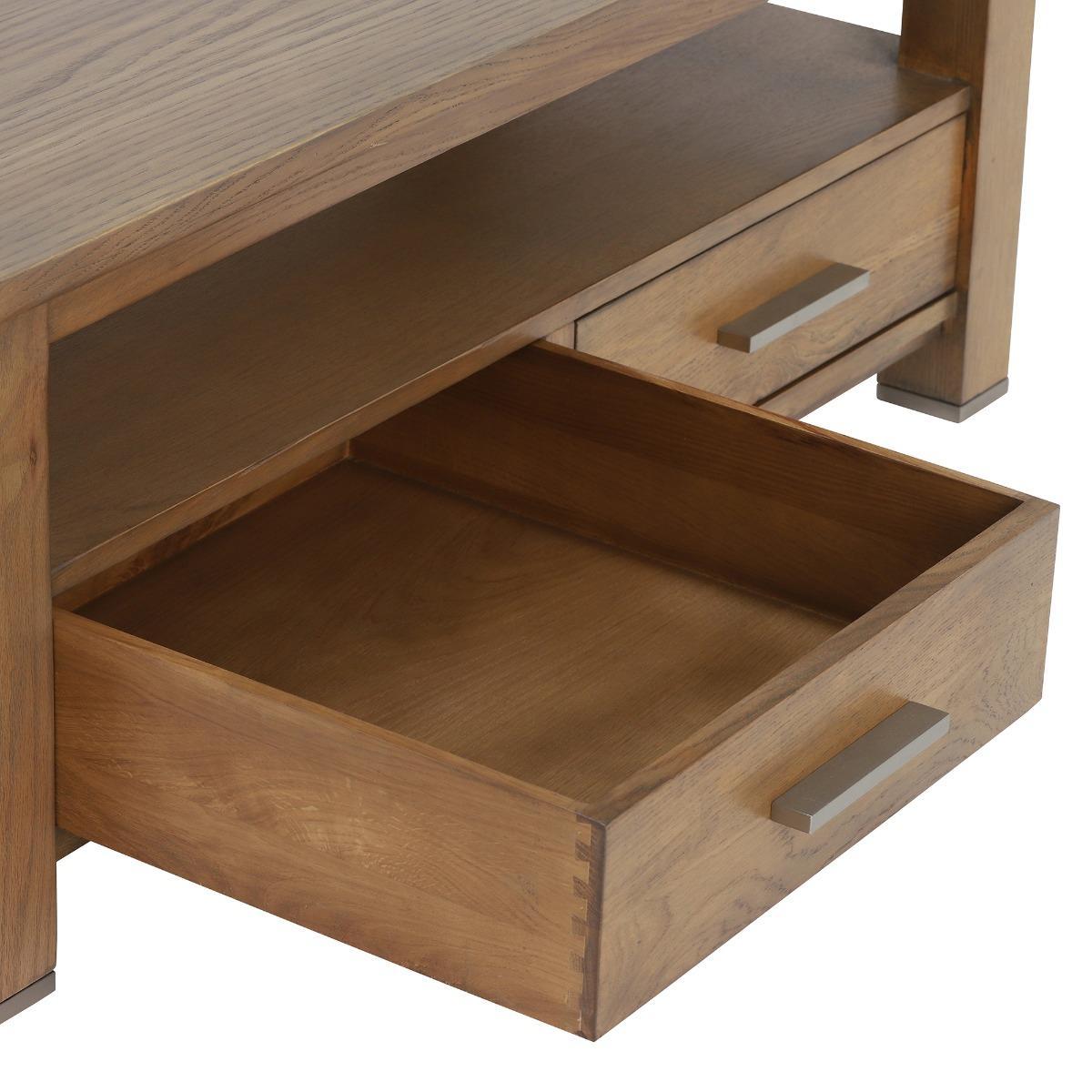Ibex Coffee Table, Burnt Oak – image 4