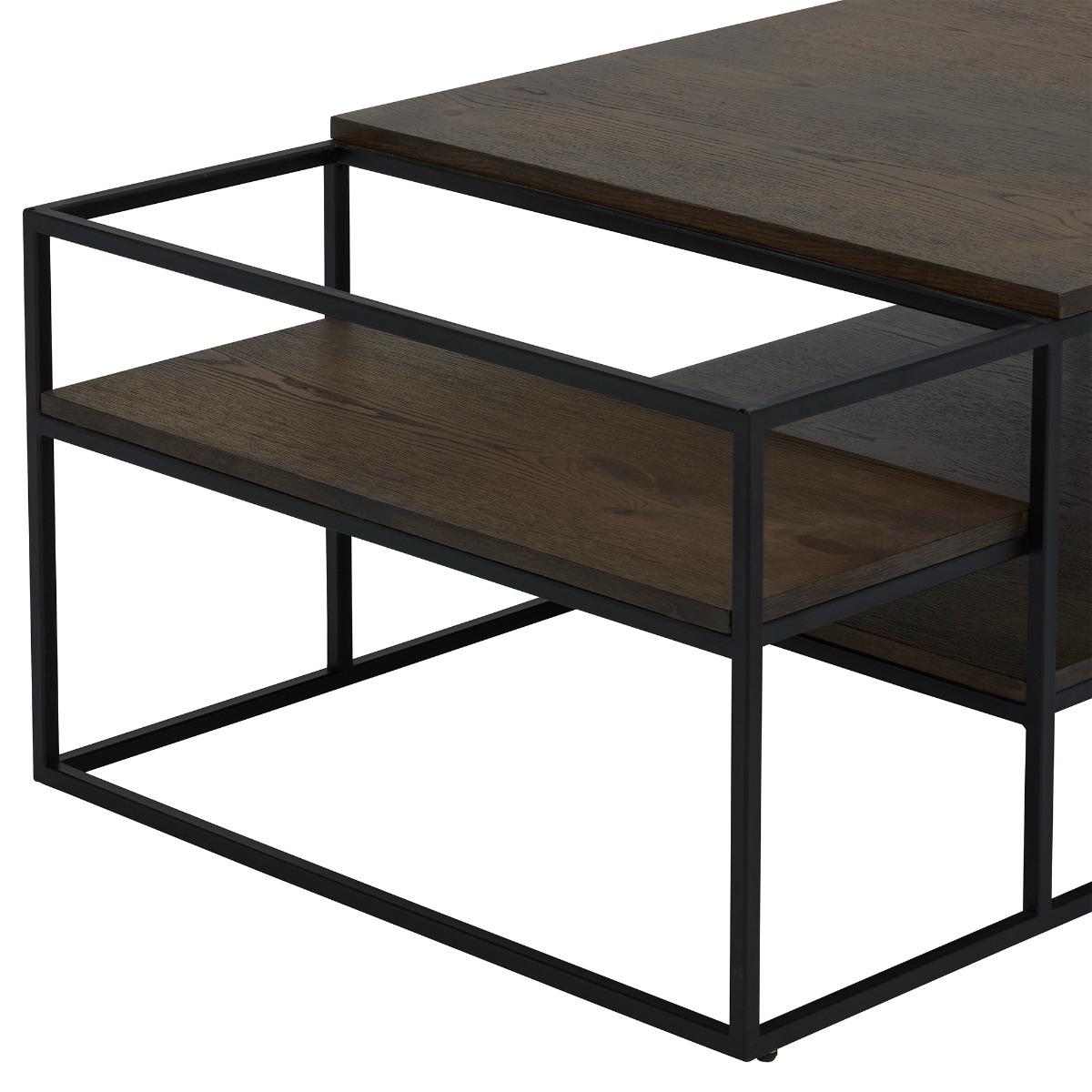 Anaheim Coffee Table, Brown Oak Wood | Barker & Stonehouse – image 4