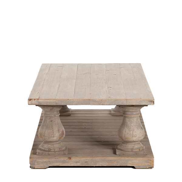 Versaille Coffee Table, Pine – image 2