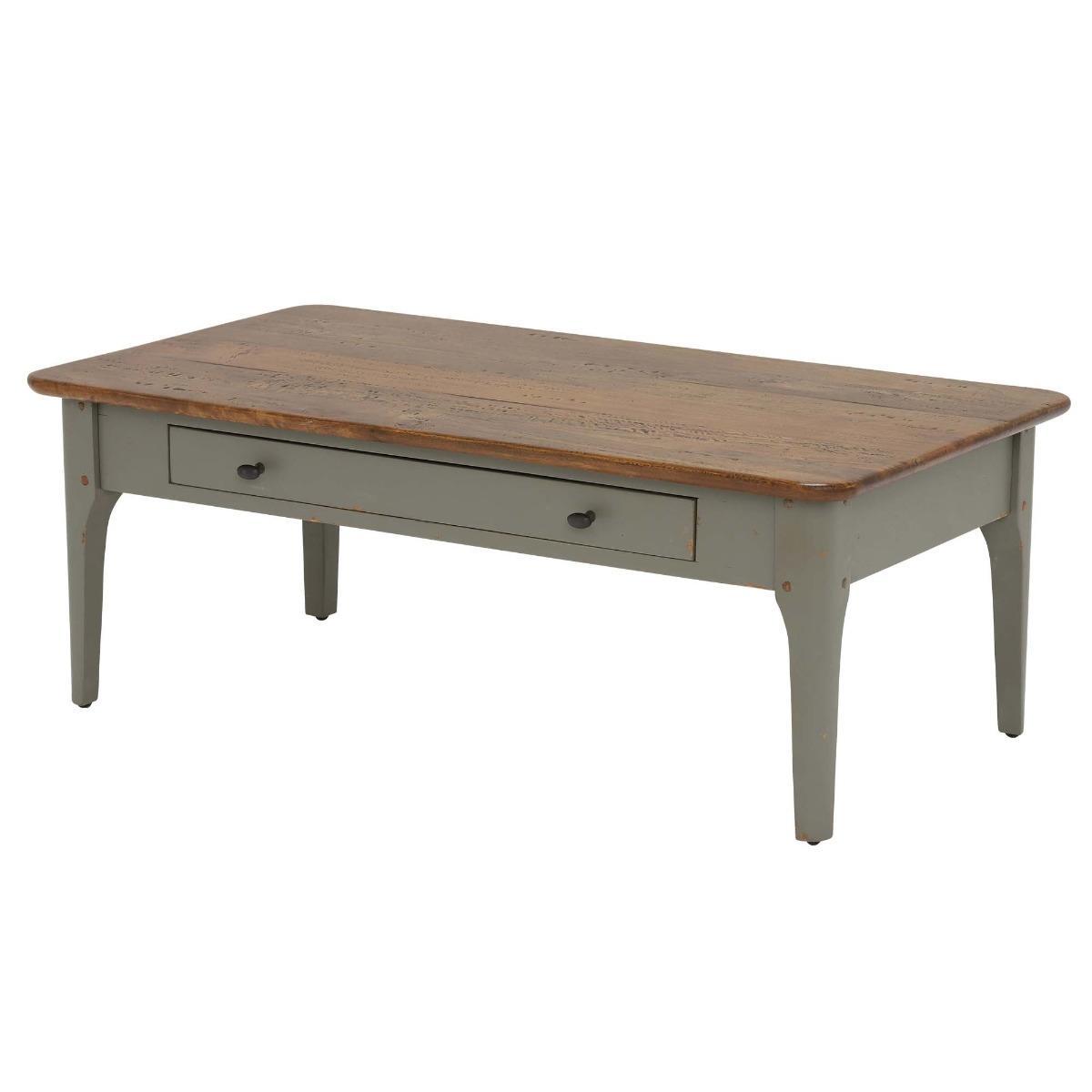 Maison 1 Drawer Coffee Table, Albany and Moss Grey – image 5