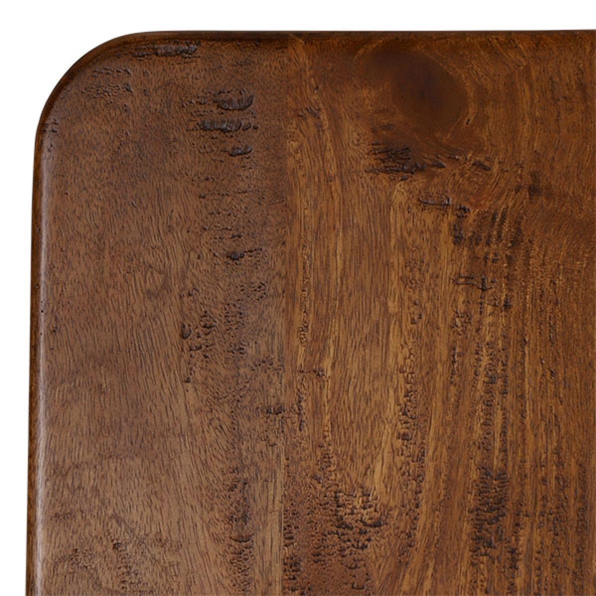 2 Draw Wooden Coffee Table - Grey - Mango Wood - W110 x D60 x H45cm - Barker &amp; Stonehouse – image 11