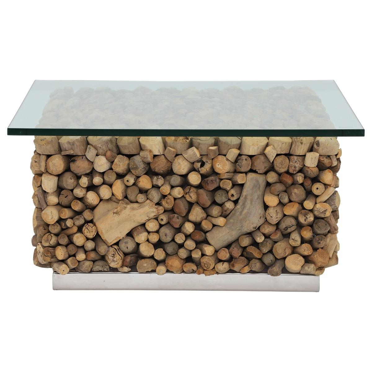 Caspian Solace Reclaimed Wood Coffee Table | Barker & Stonehouse – image 2