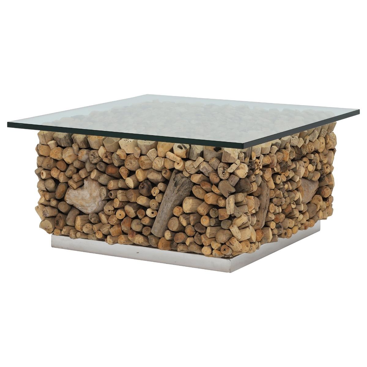 Caspian Solace Reclaimed Wood Coffee Table | Barker & Stonehouse – image 3