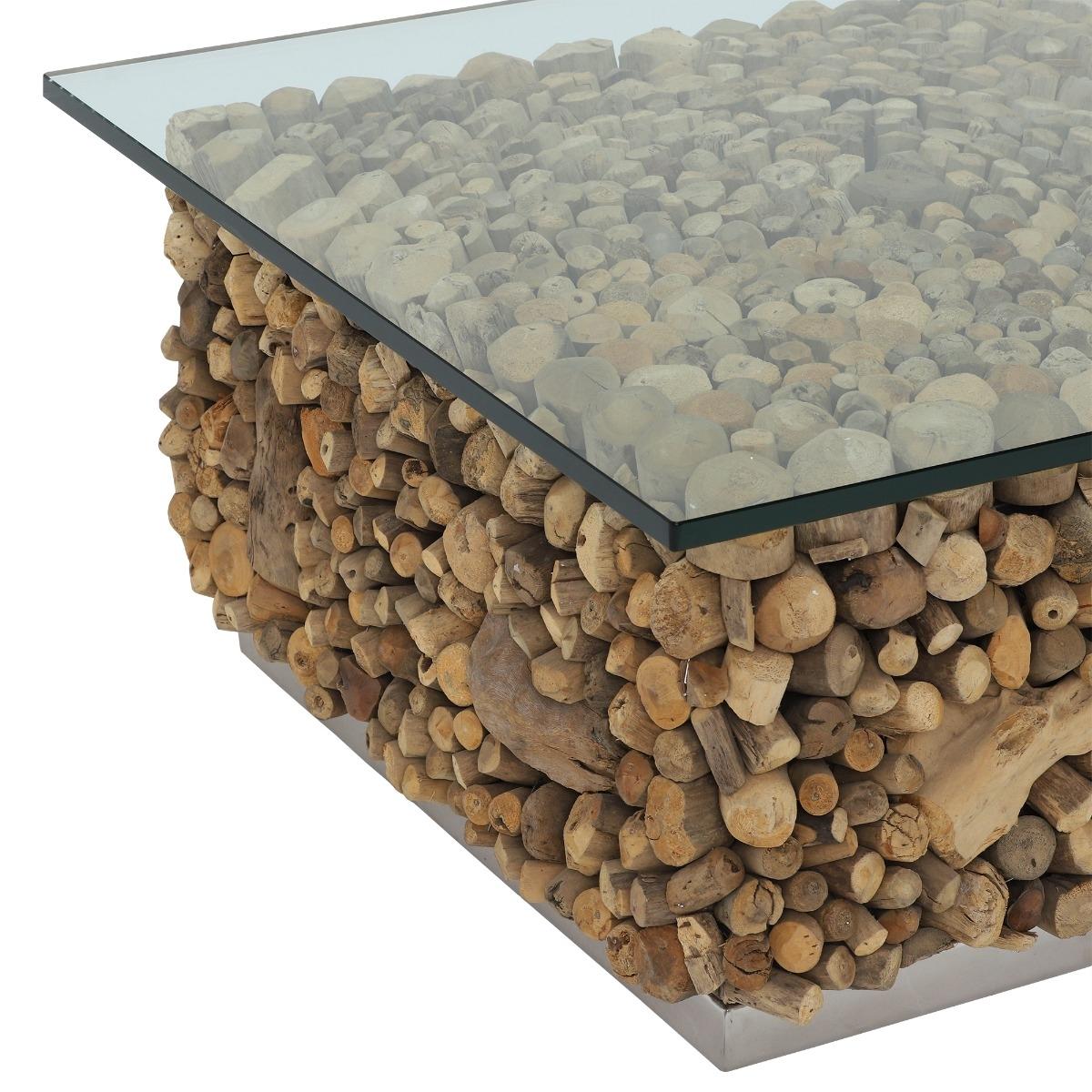 Caspian Solace Reclaimed Wood Coffee Table | Barker & Stonehouse – image 4