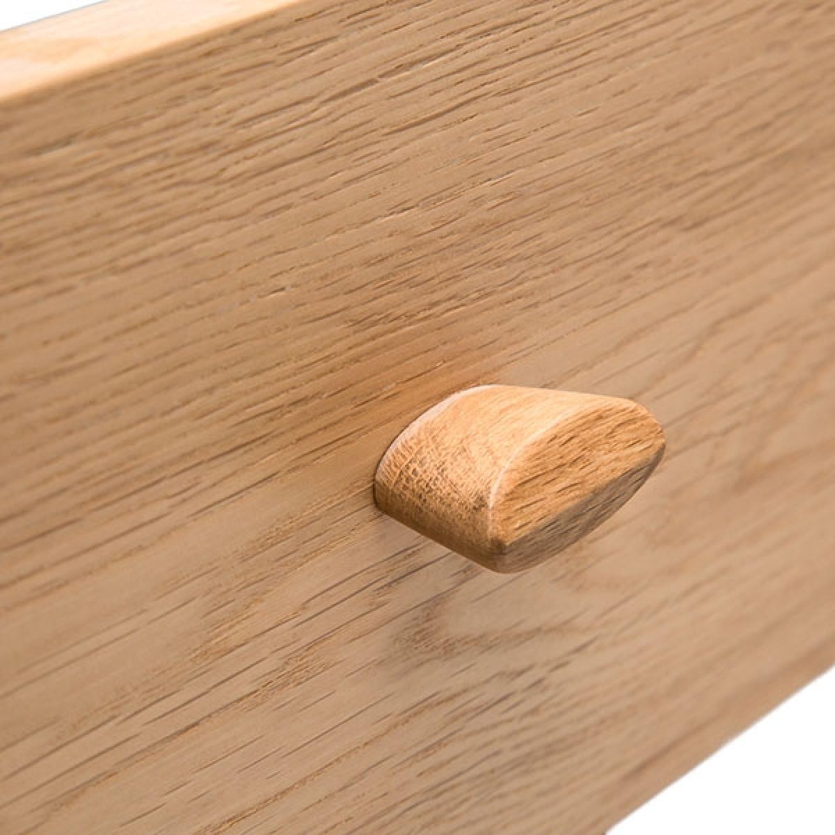 Ercol Teramo 2 Drawer Coffee Table, Neutral Oak Wood | Barker & Stonehouse – image 5