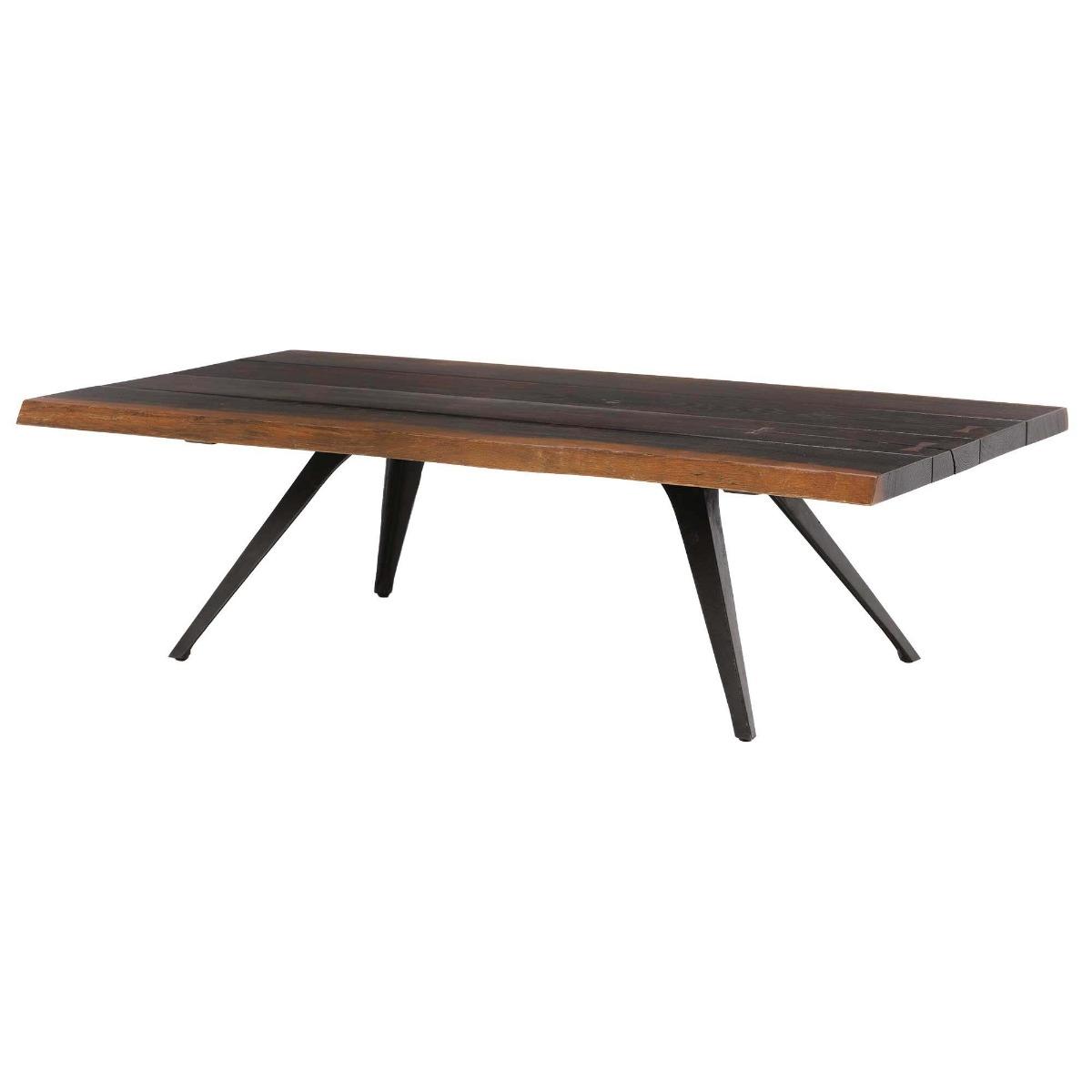 Vega Solid Oak Coffee Table, Brown Oak Wood | Barker & Stonehouse – image 4