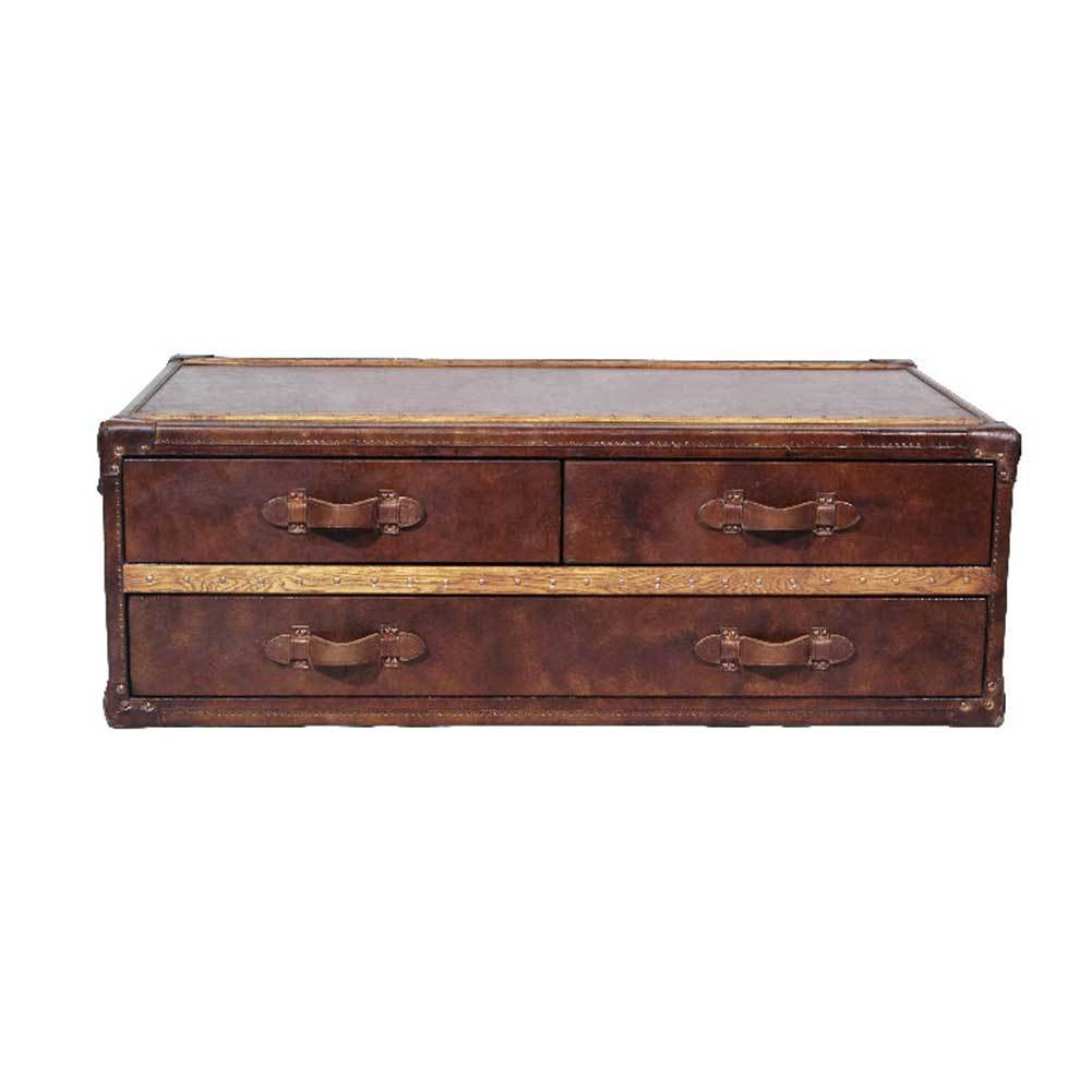 Timothy Oulton Stonyhurst Large Coffee Table, Vintage Cigar – image 3