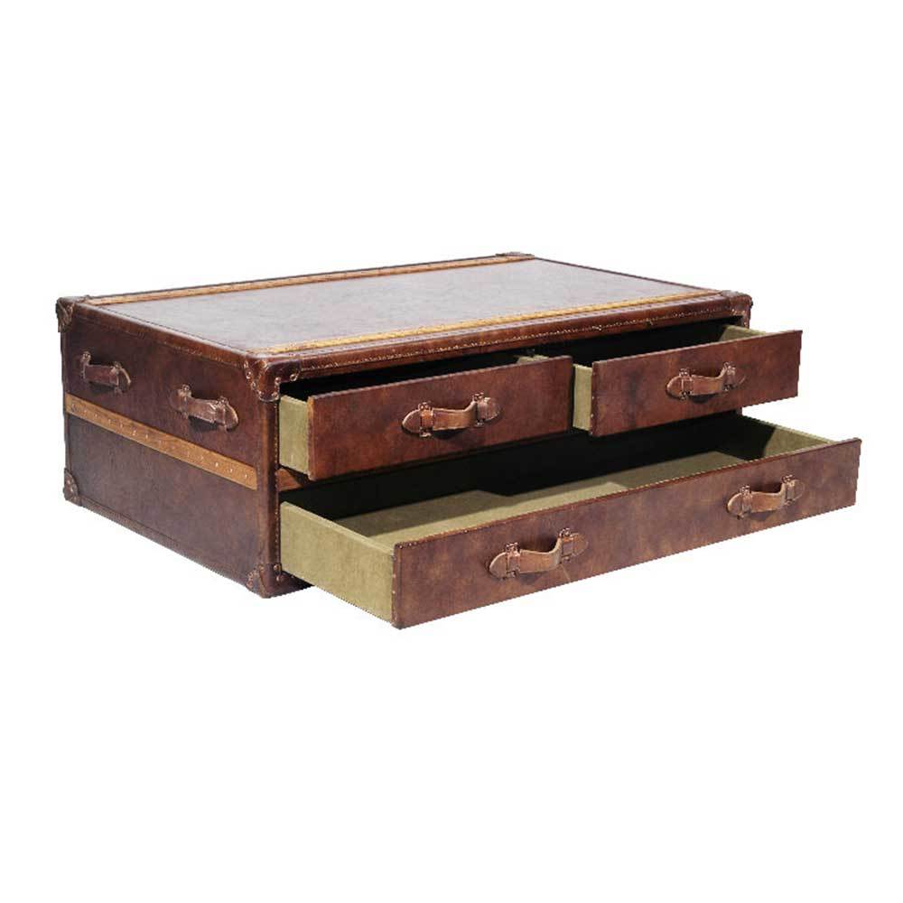 Timothy Oulton Stonyhurst Large Coffee Table, Vintage Cigar – image 4