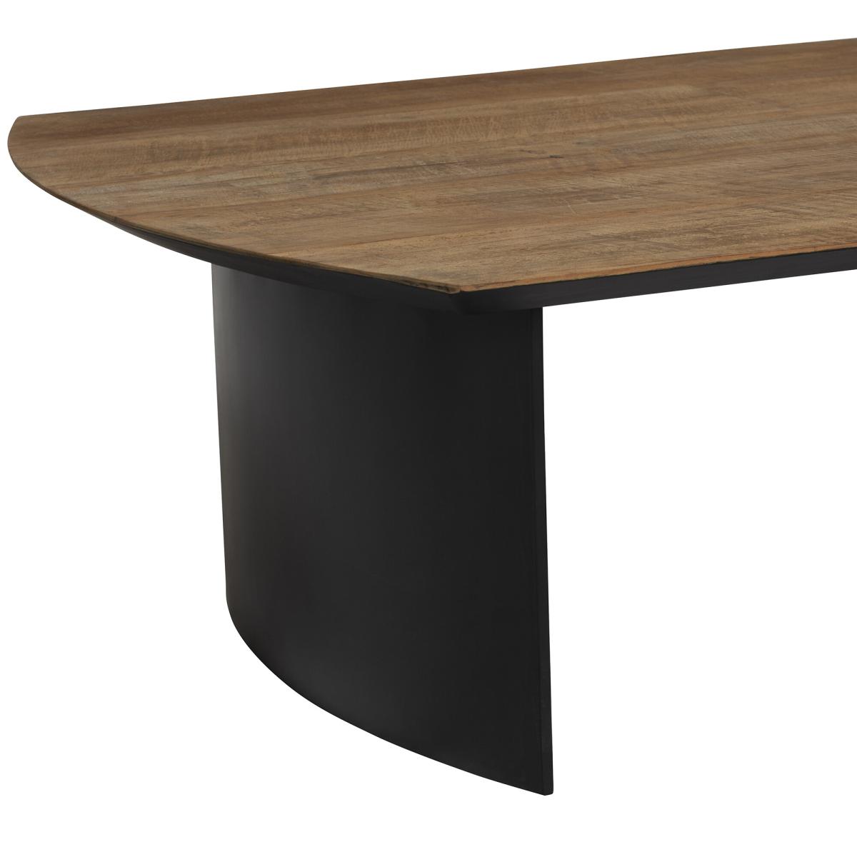 Syracuse Rectangular Coffee Table, Brown Wood | Barker & Stonehouse – image 3