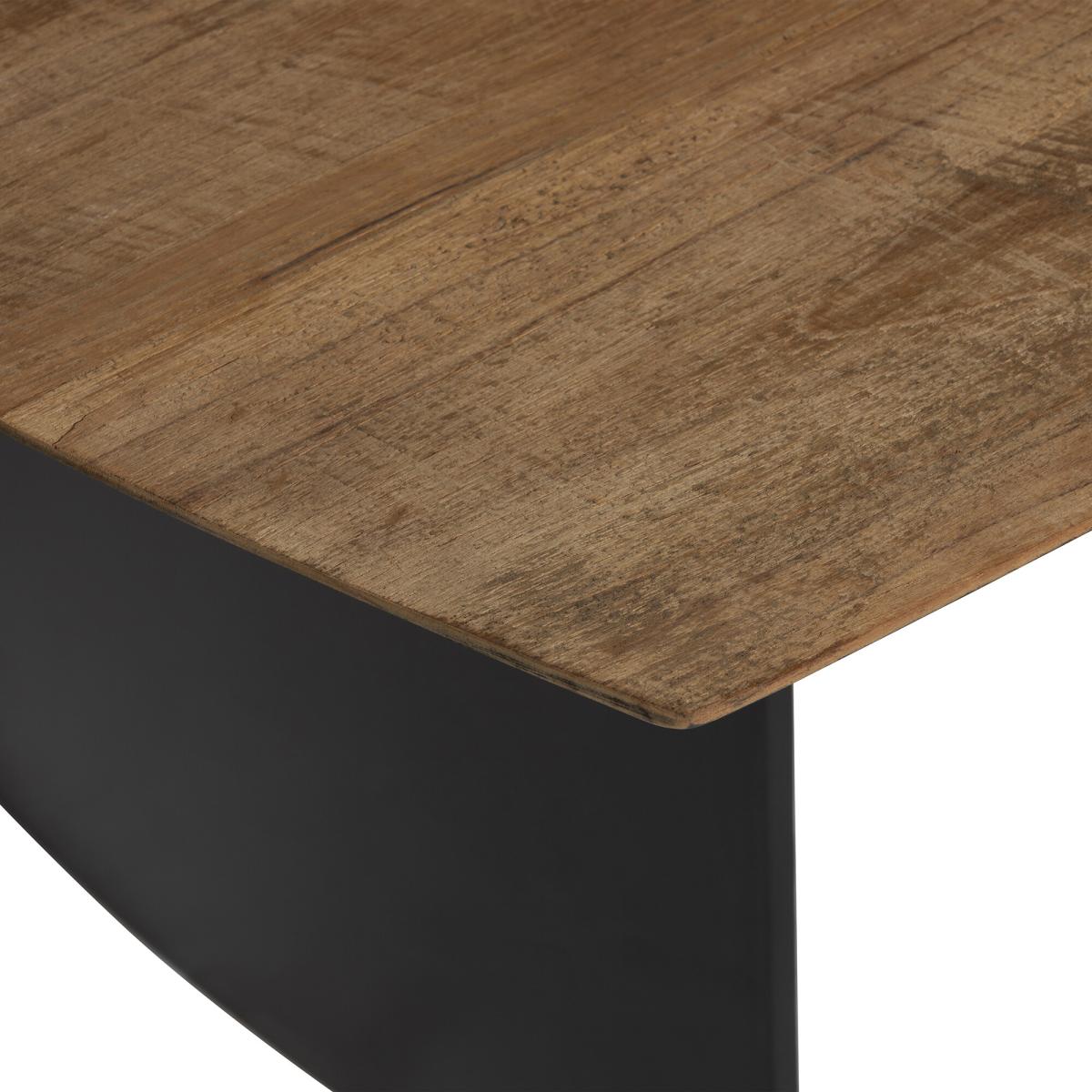 Syracuse Rectangular Coffee Table, Brown Wood | Barker & Stonehouse – image 4