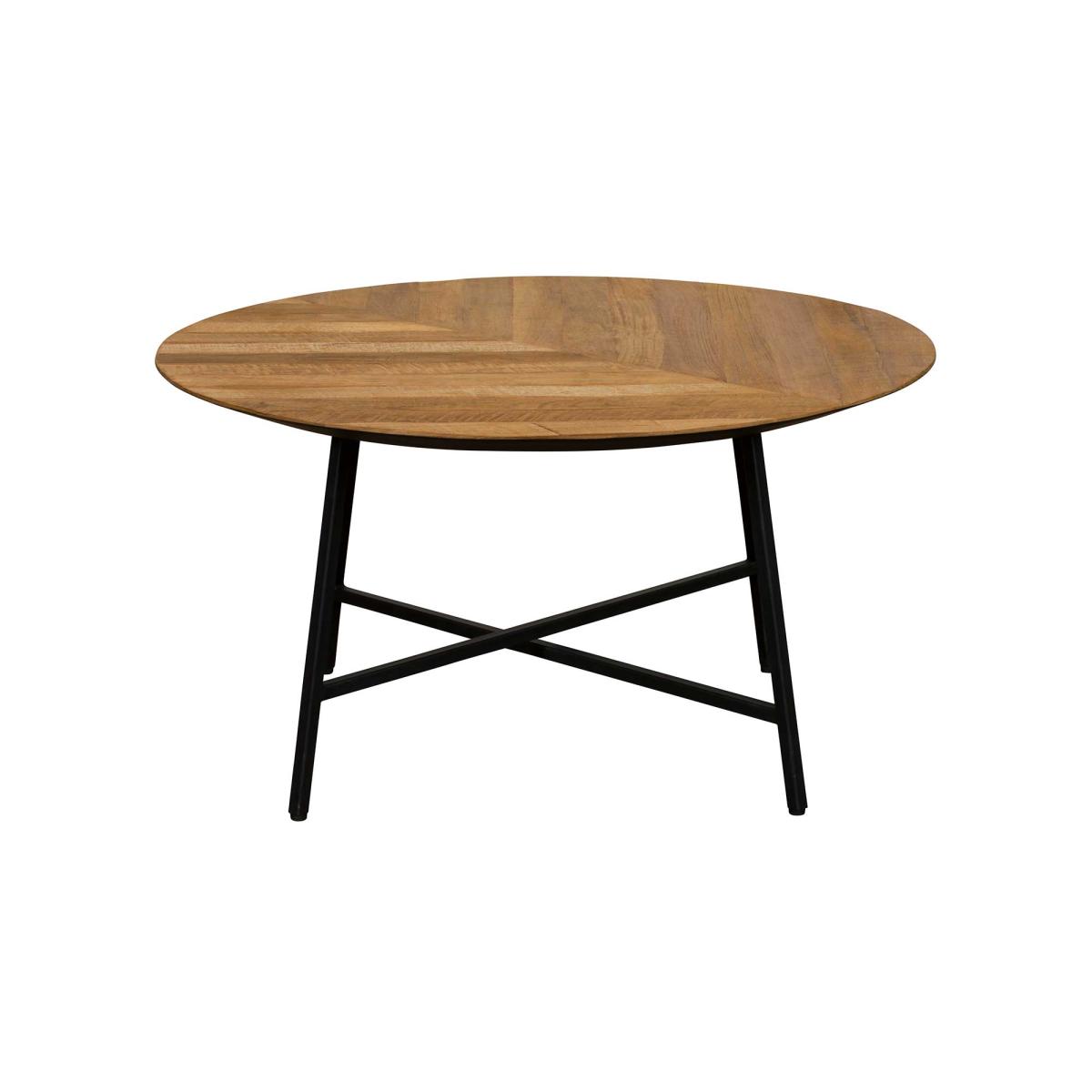 Brixton Coffee Table, Round, Brown | Barker & Stonehouse – image 4