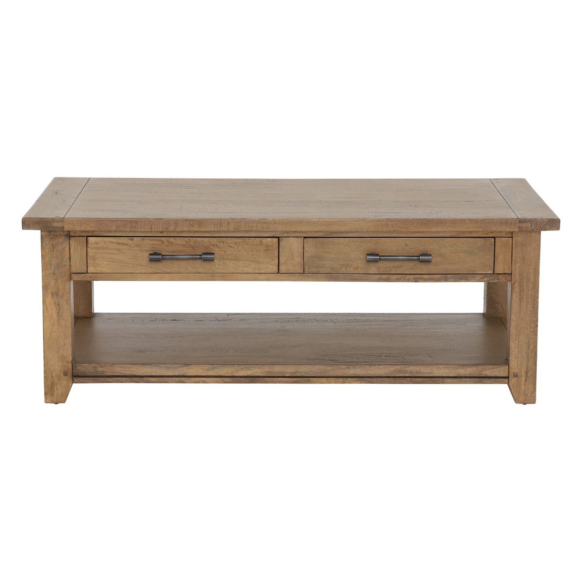 Antix Coffee Table 2 Drawers, Smokehouse Distress – image 2