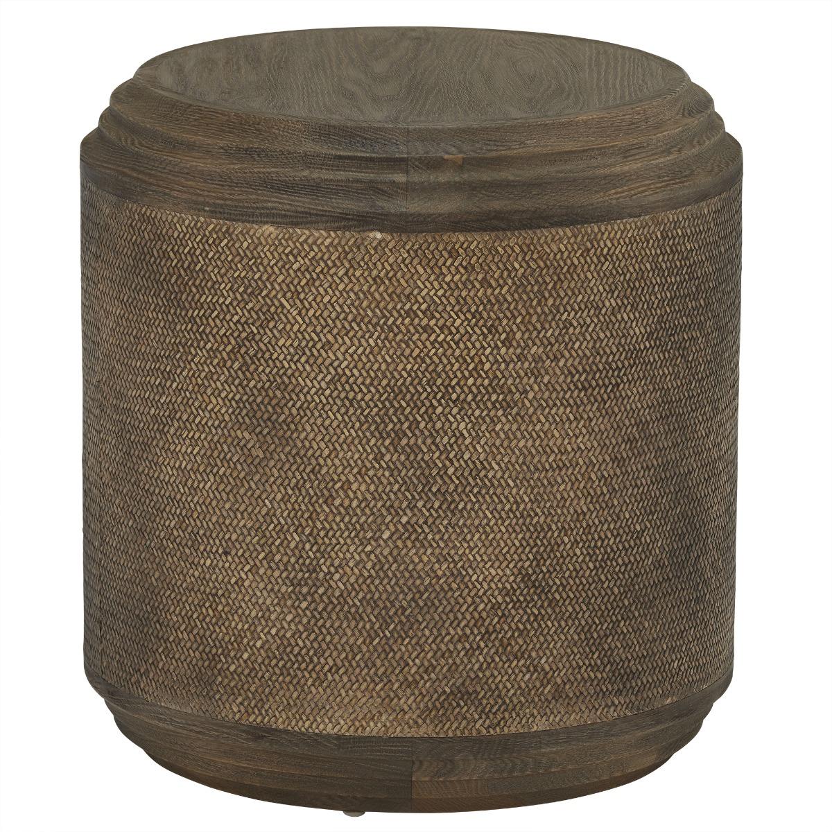 Dionne Round Coffee Table, Brown | Barker & Stonehouse – image 2