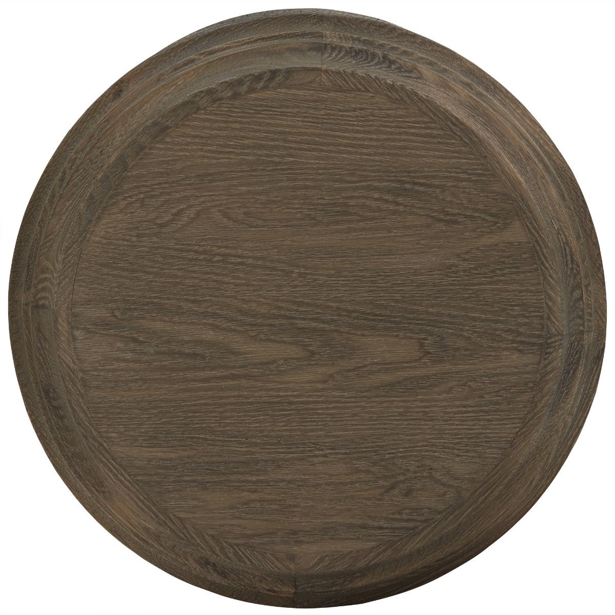 Dionne Round Coffee Table, Brown | Barker & Stonehouse – image 4