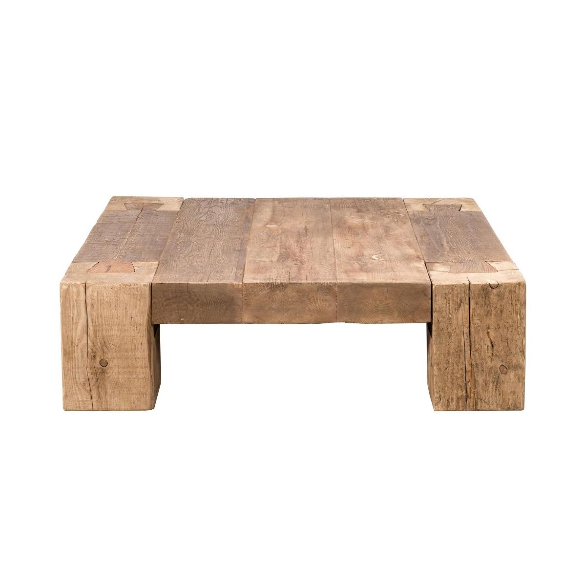 Timothy Oulton Noble Souls English Beam Coffee Table, Brown | Barker & Stonehouse – image 3