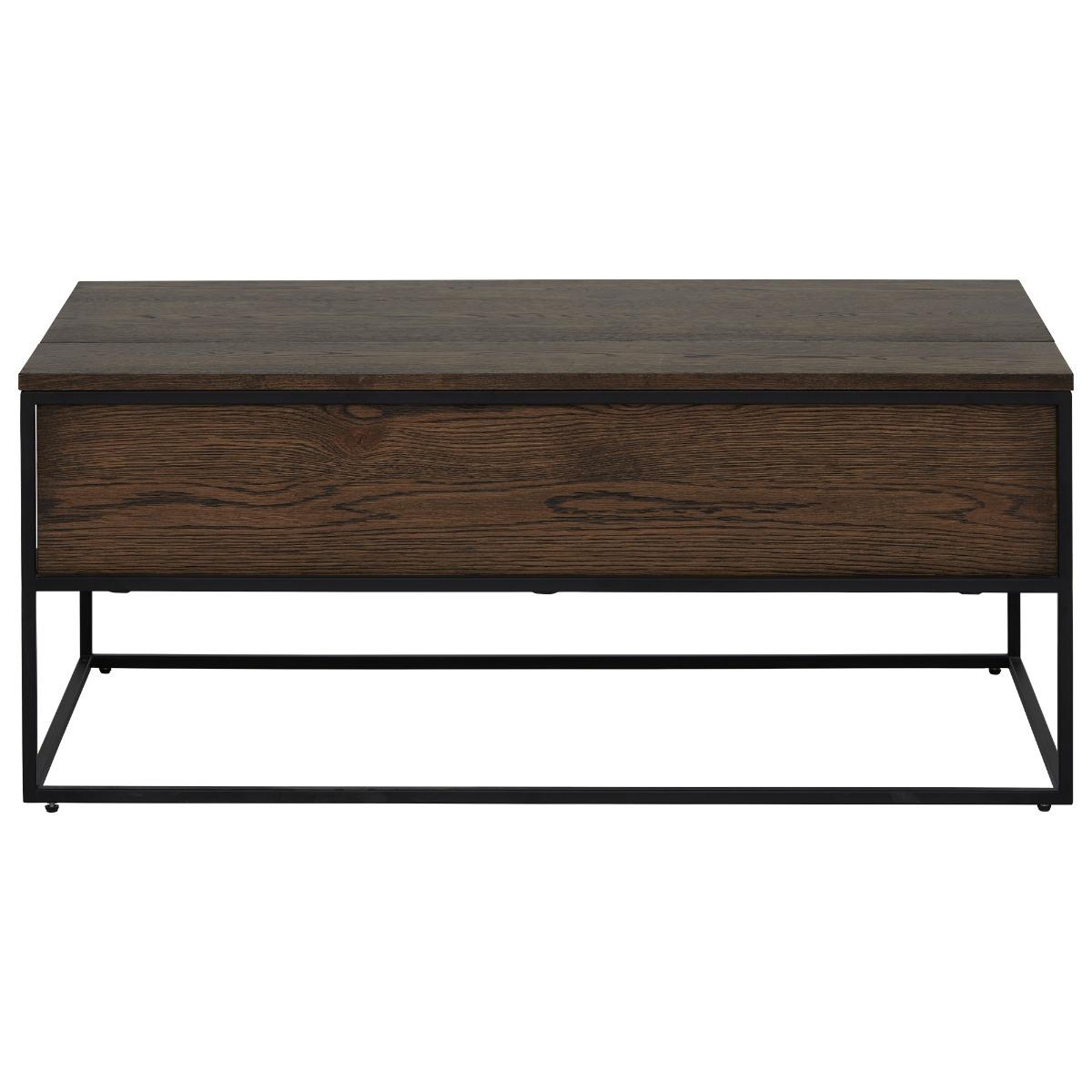 Anaheim Coffee Table With Lift Top, Brown Wood | Barker & Stonehouse – image 2