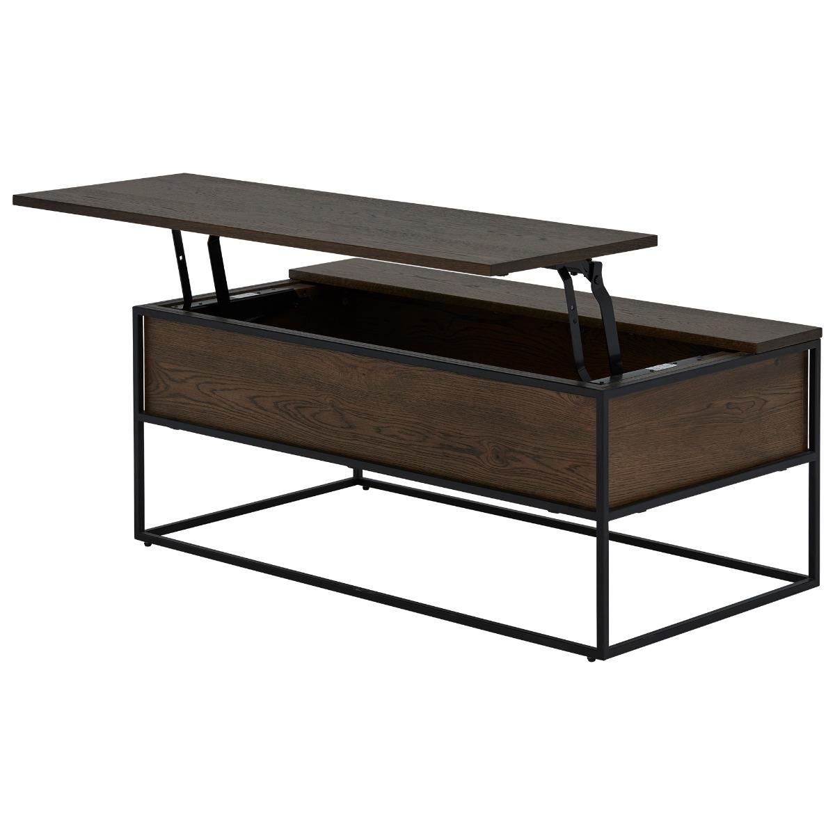 Anaheim Coffee Table With Lift Top, Brown Wood | Barker & Stonehouse – image 9