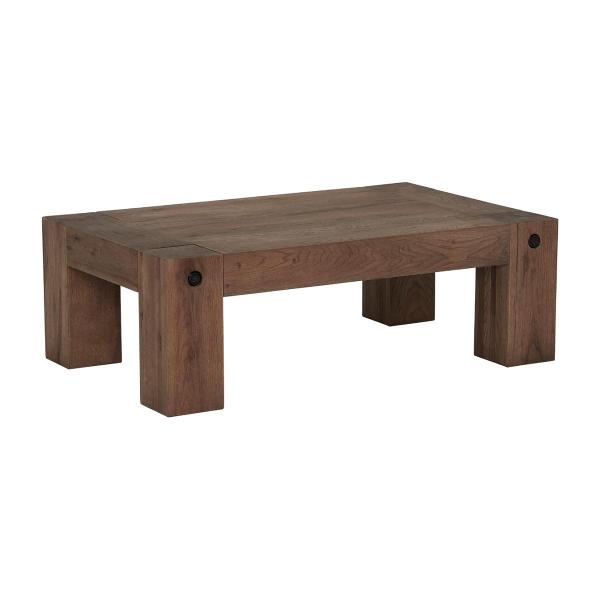 Salem Coffee Table, Rustical Oak – image 1