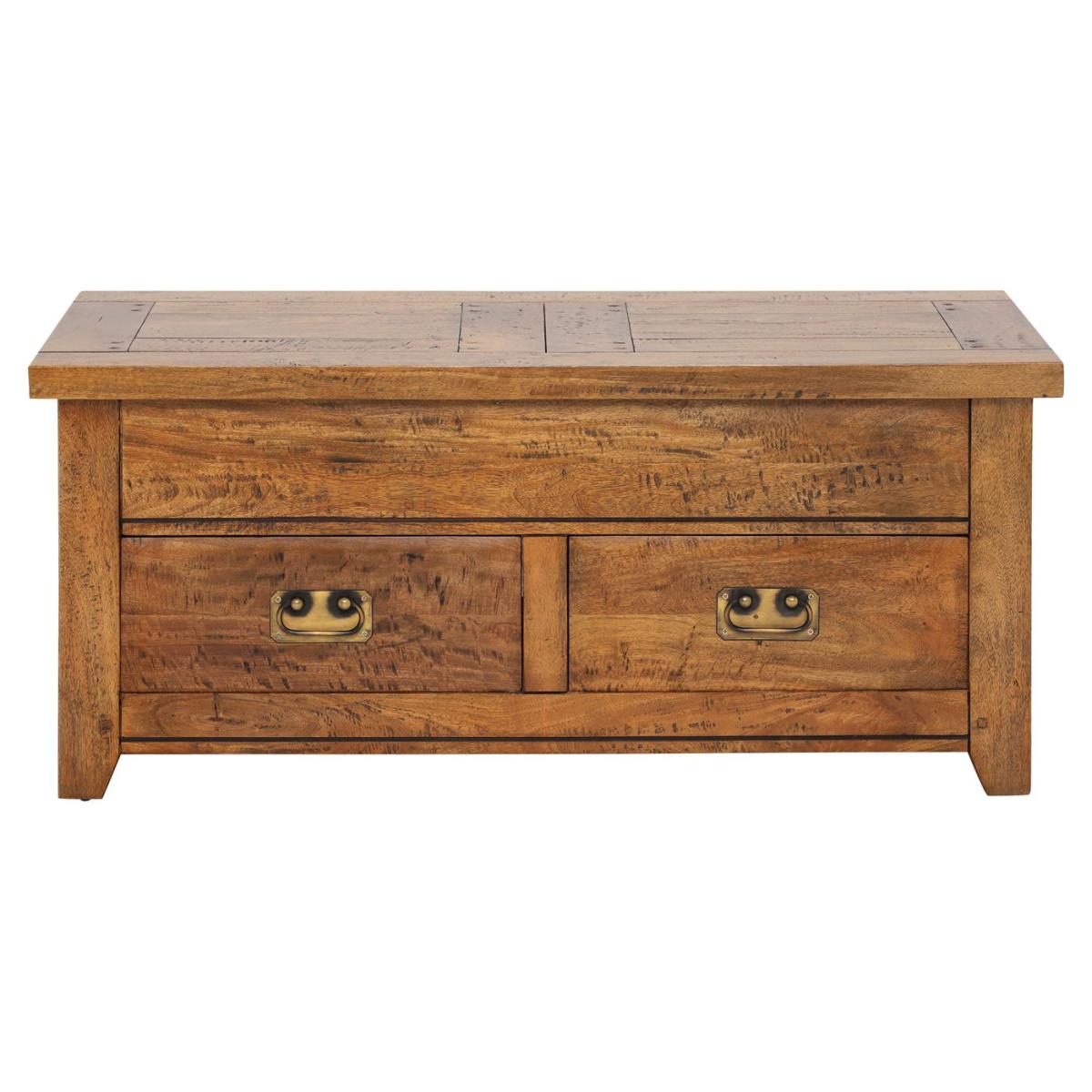 New Frontier Storage Coffee Table, Brown | Barker & Stonehouse – image 2