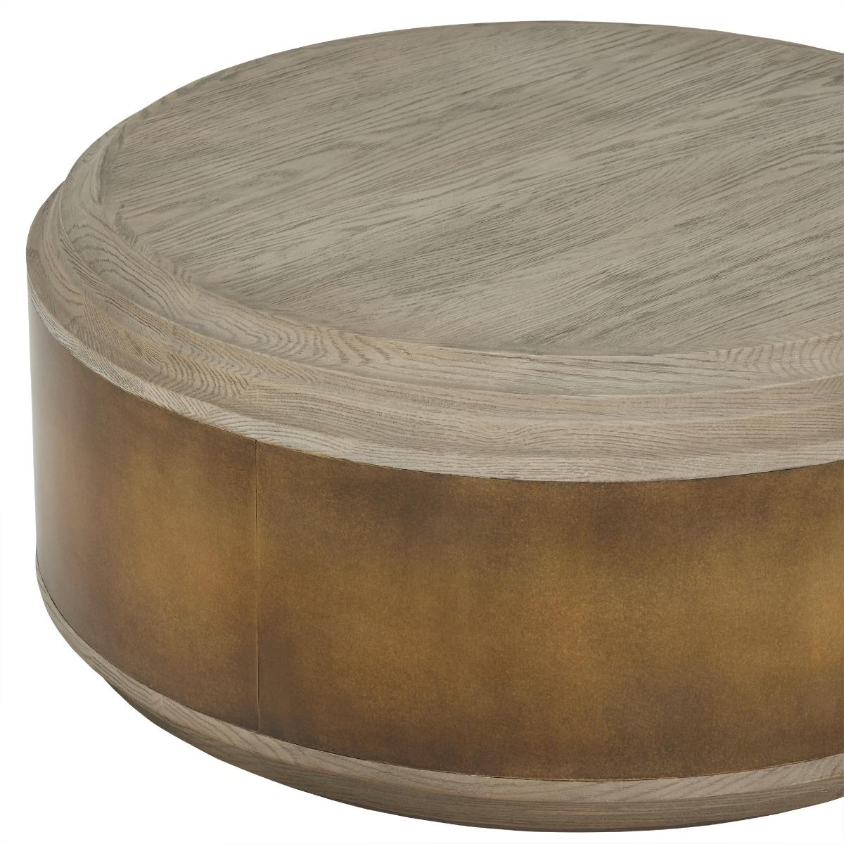 Dionne Medium Round Coffee Table, 776 Wood | Barker & Stonehouse – image 3