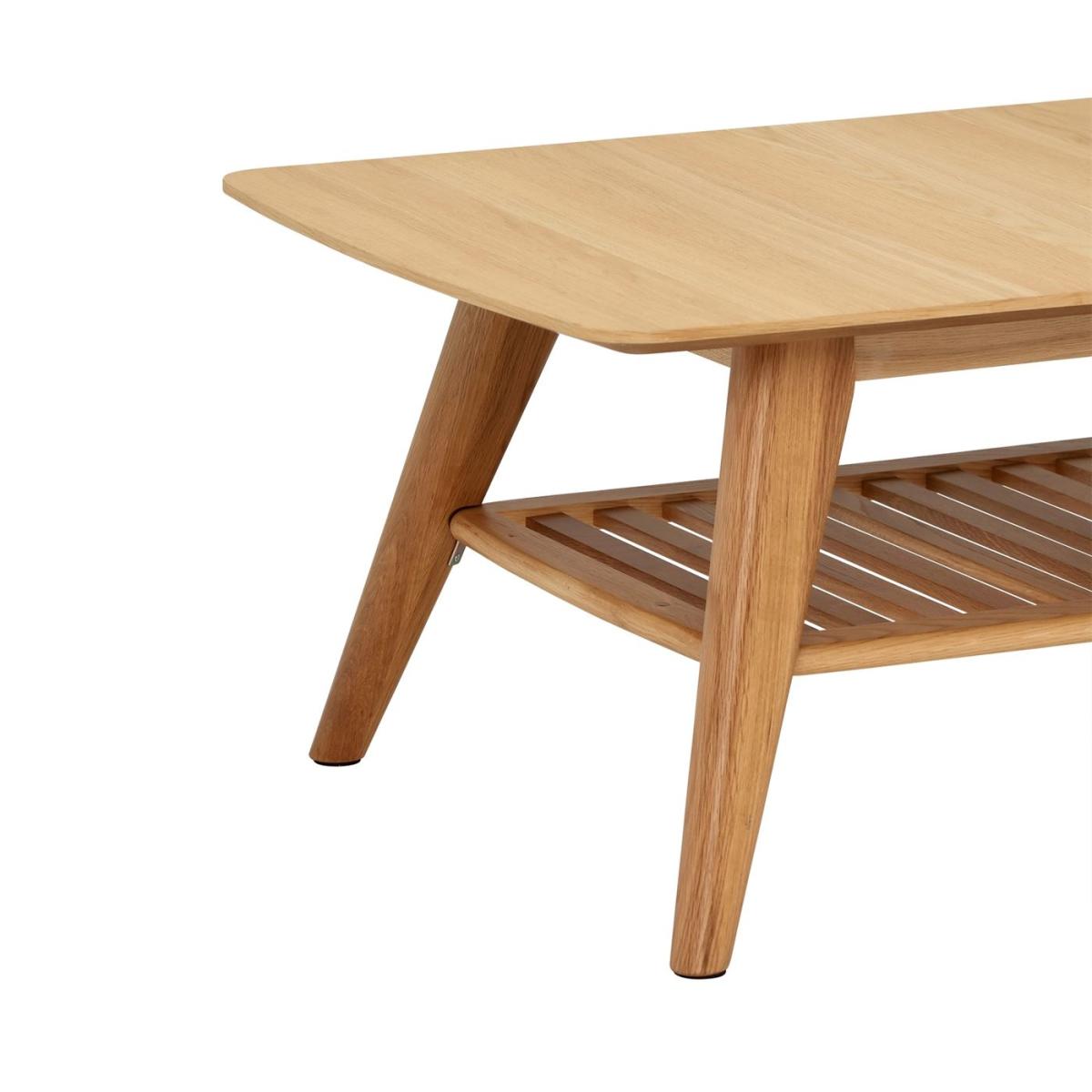 Lund Oak Coffee Table, Neutral Wood | Barker & Stonehouse – image 3