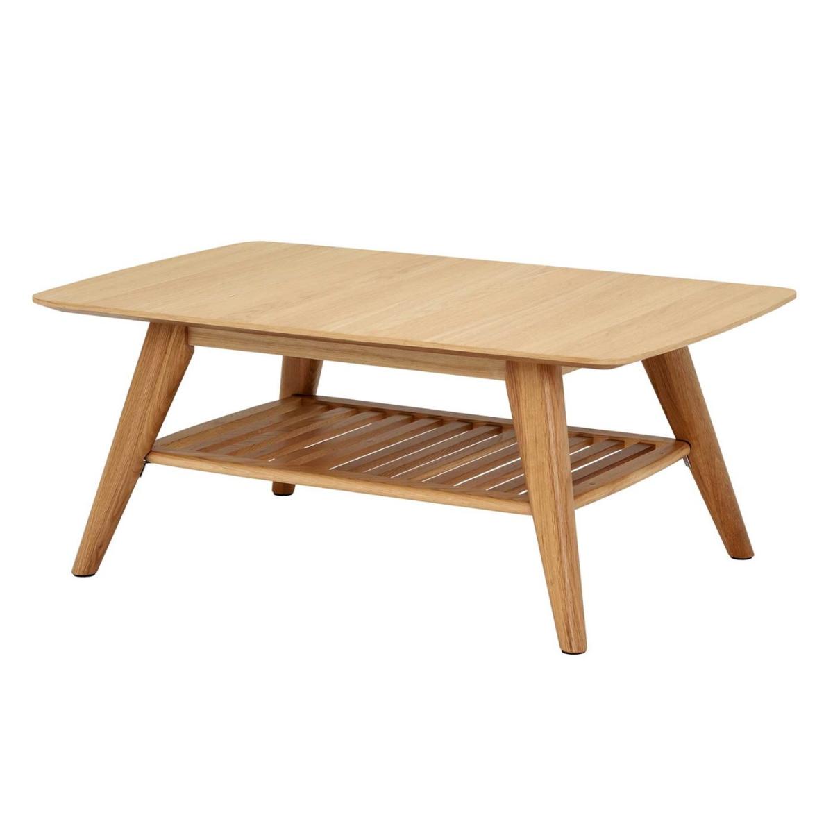 Lund Oak Coffee Table, Neutral Wood | Barker & Stonehouse – image 4