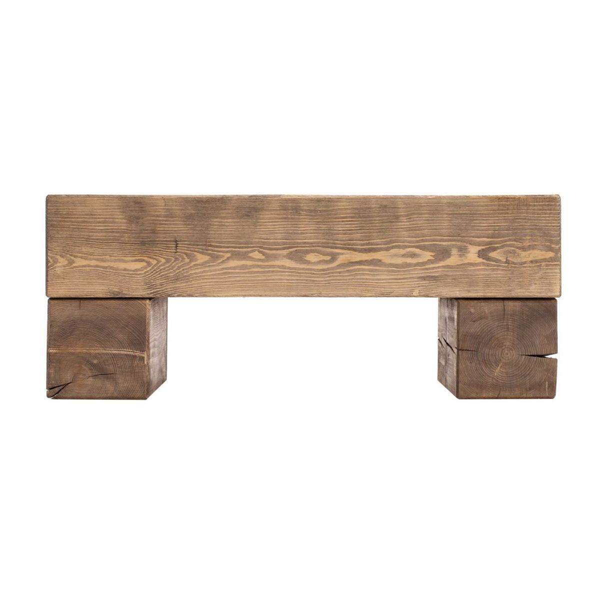 Samson Reclaimed Wood Coffee Table, Brown | Barker & Stonehouse – image 2