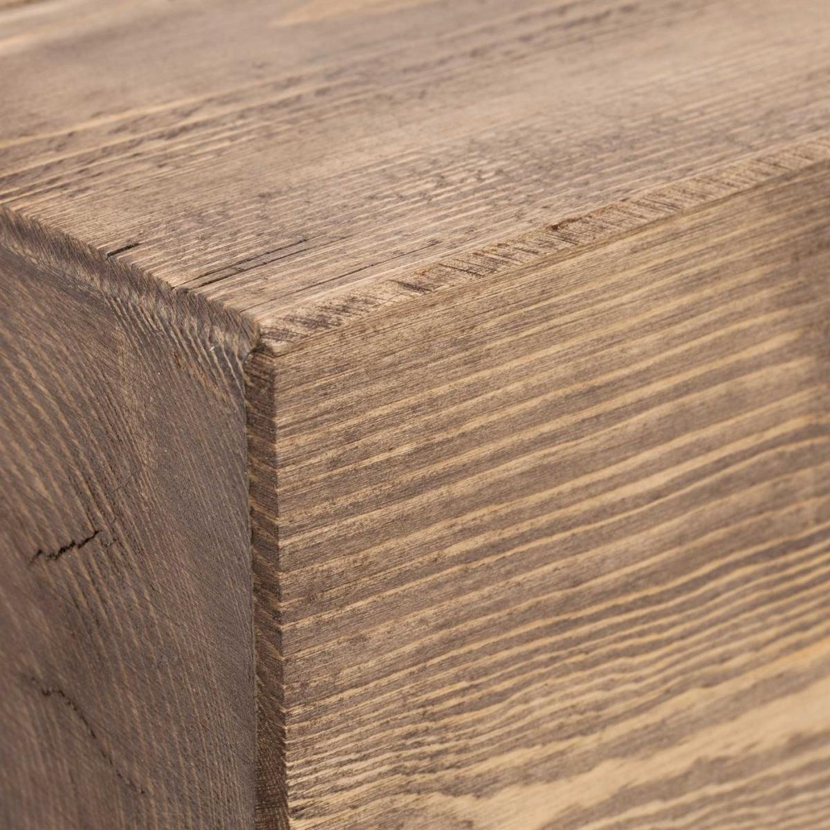 Samson Reclaimed Wood Coffee Table, Brown | Barker & Stonehouse – image 4