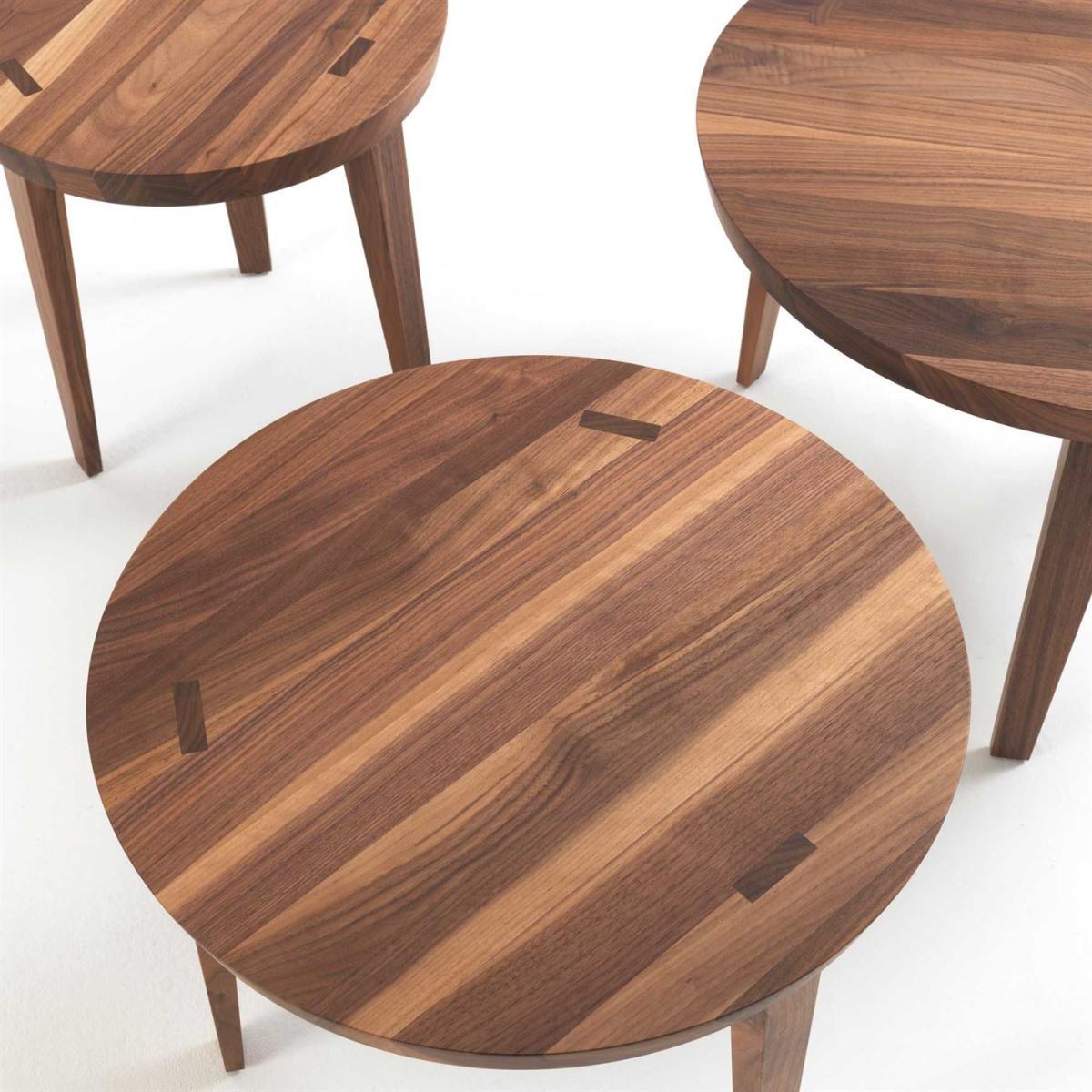 Riva 1920 Tao Coffee Tables, Walnut – image 3