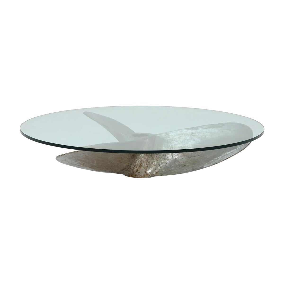 Timothy Oulton 110cm Junk Art Propeller Round Coffee Table – image 1