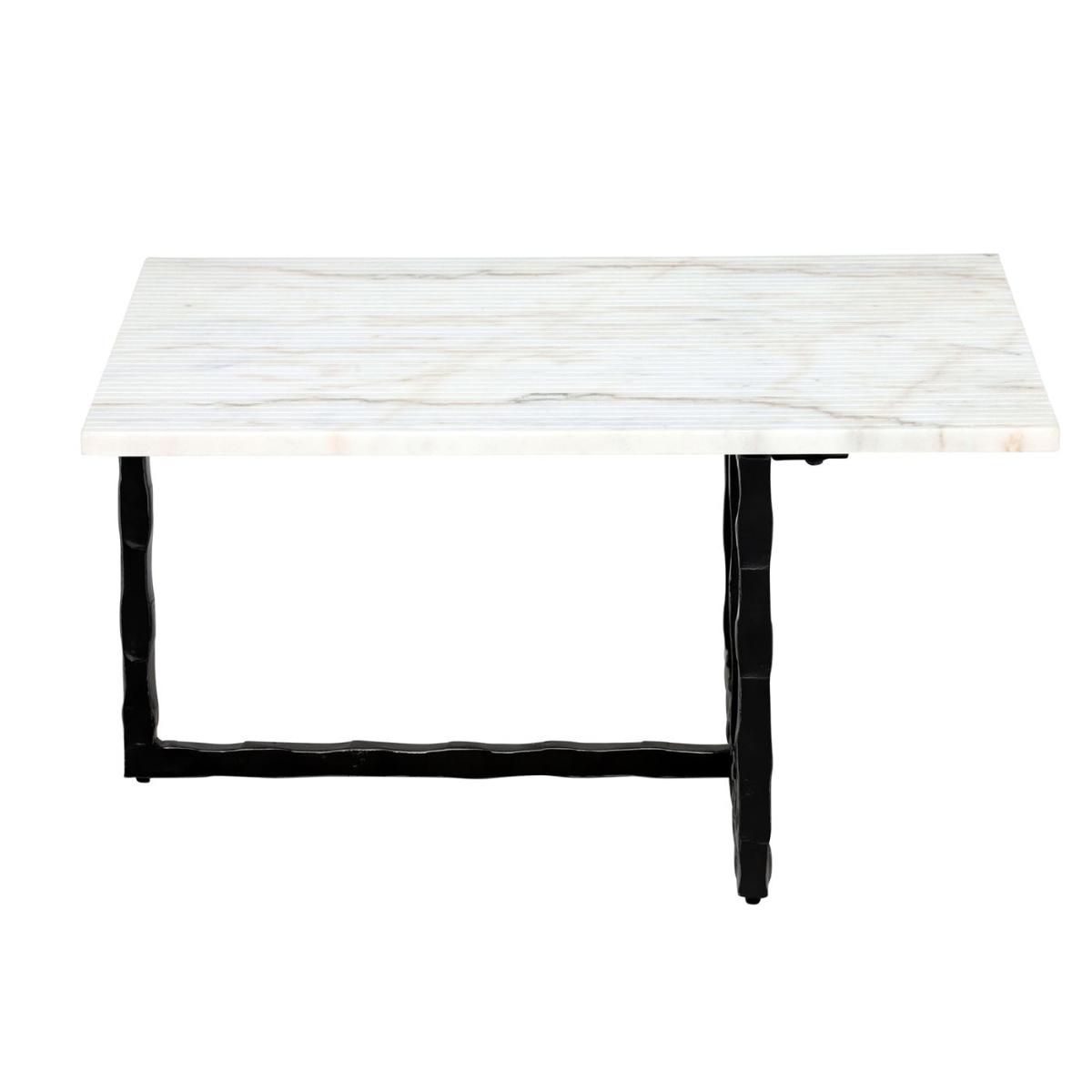 Lasdun Square Coffee Table, White Marble | Barker & Stonehouse – image 2