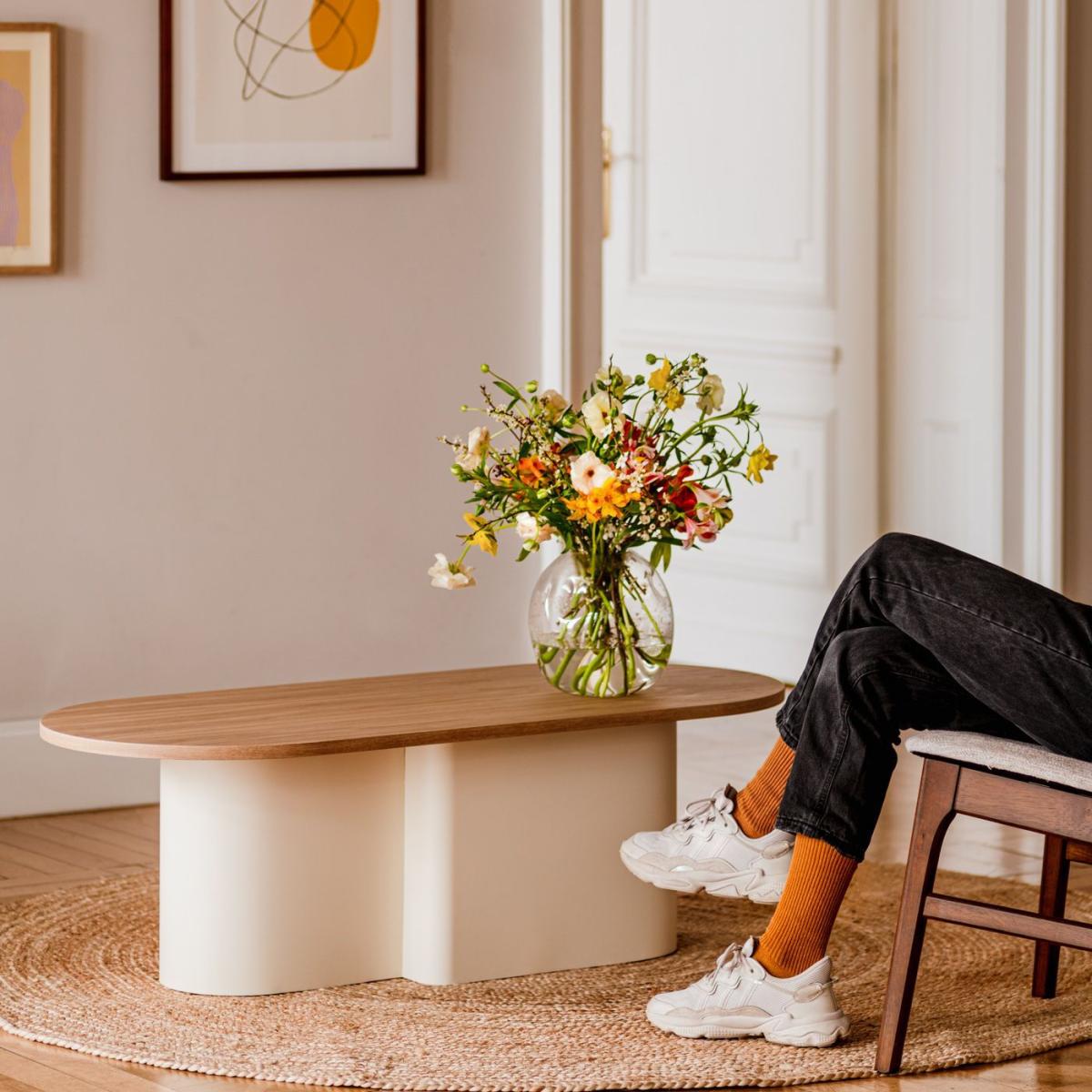 Piazza Beige Looi Coffee Table – image 2
