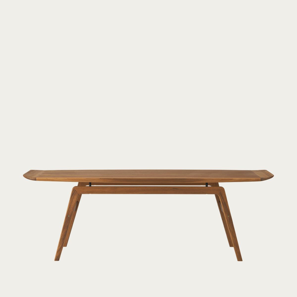 Teak Surfboard Coffee Table