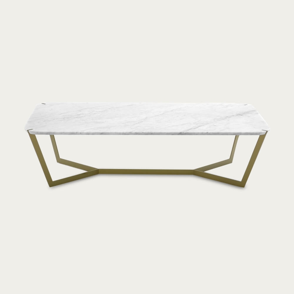 White/Gold Star Coffee Table
