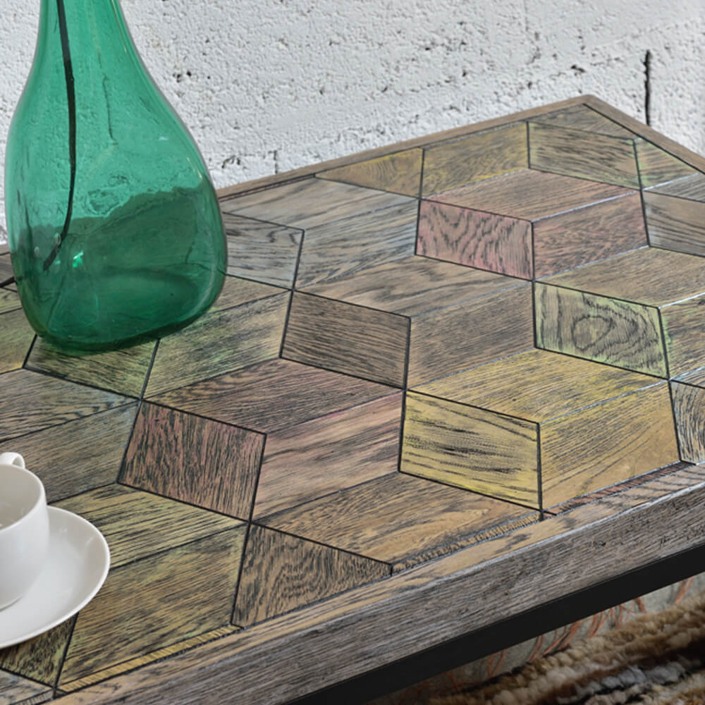 Multicolor Coffee Table Hexagon A-II FCT0234 – image 6
