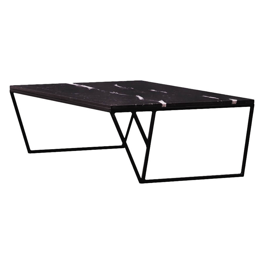 Black Nero Marquina Dea Coffee Table – image 1