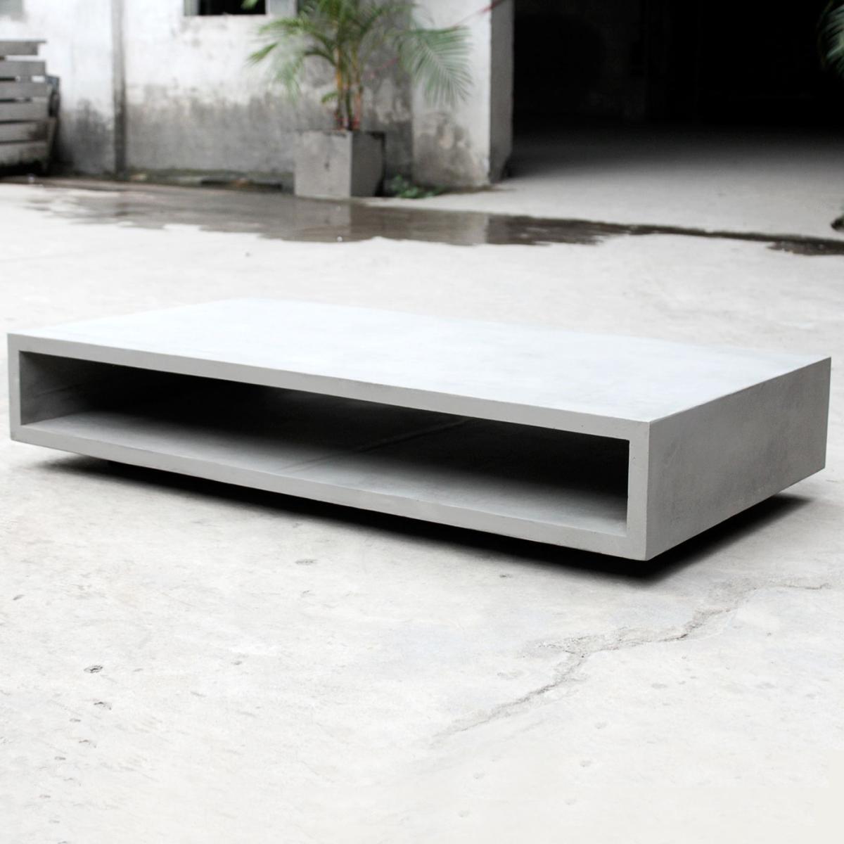 Monobloc Rectangular Coffee Table – image 4