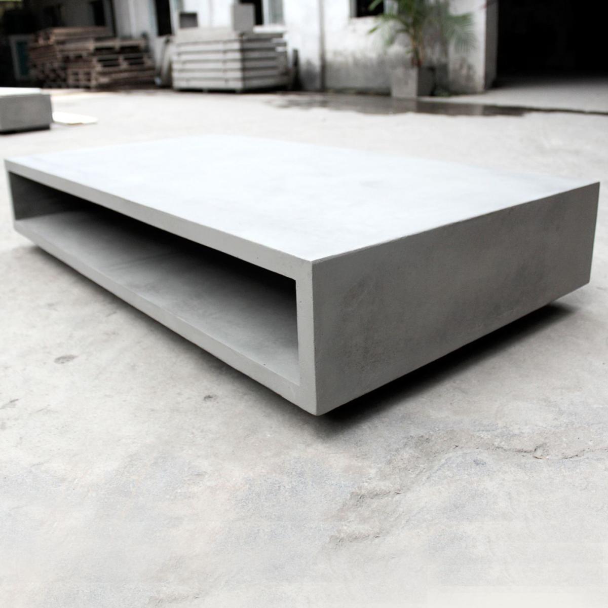 Monobloc Rectangular Coffee Table – image 5