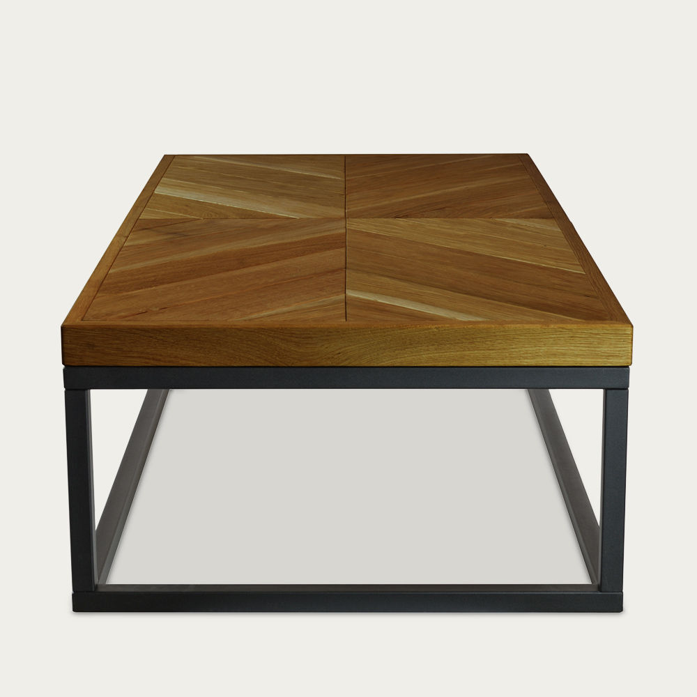Brown Coffee Table Zig-Zag A-I FCT0283 – image 3