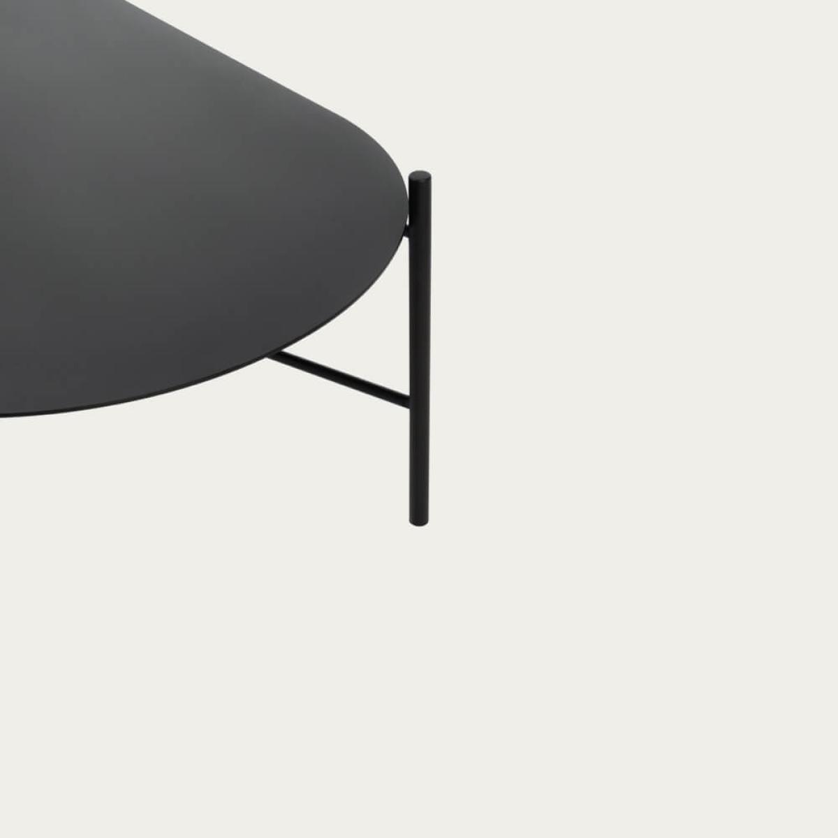 Vulcano Black Steel Toglan Coffee Table – image 4