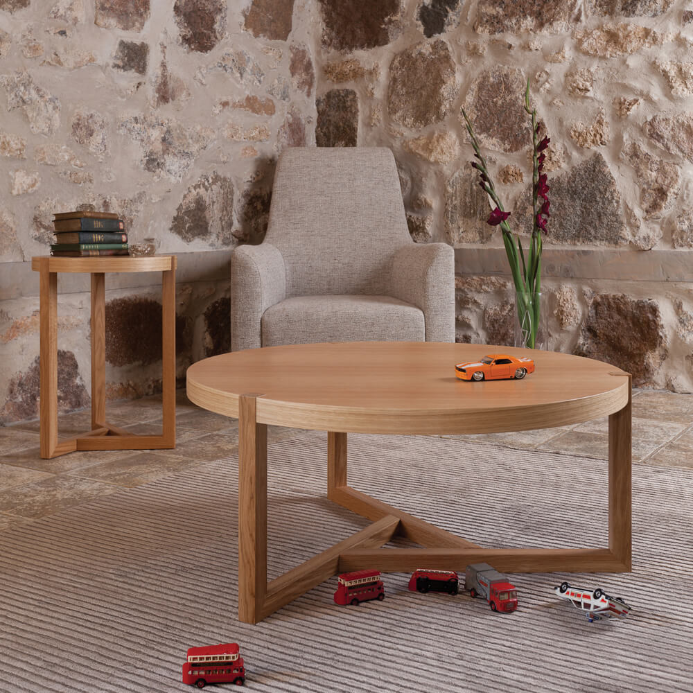 Oak Brentwood Coffee Table – image 3