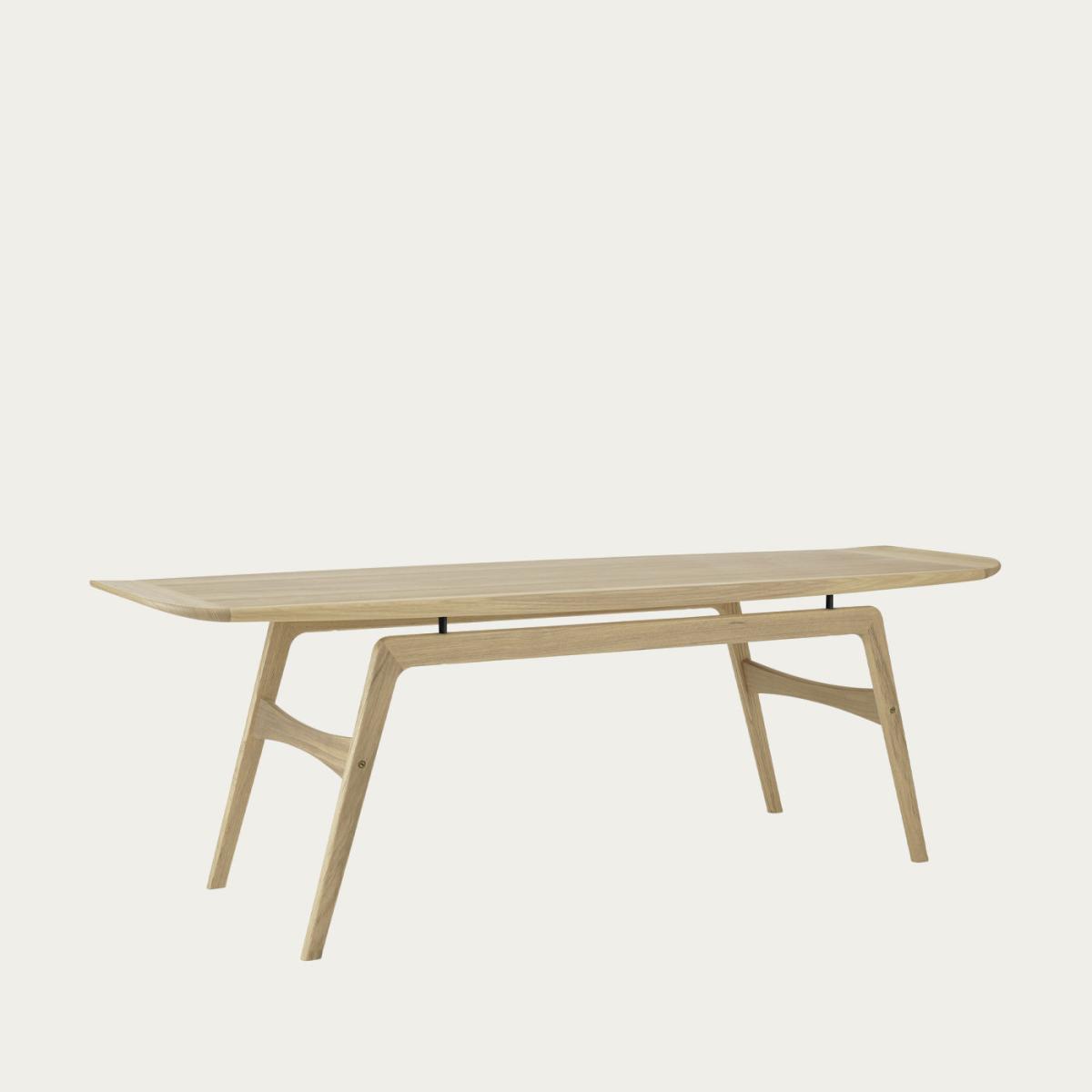 White oiled oak Surfboard Coffee Table – image 3