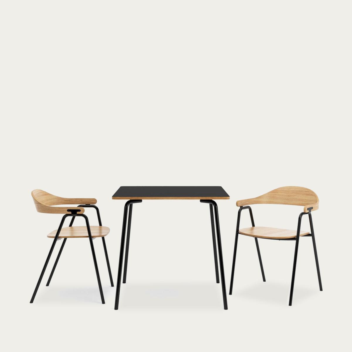 Black Otto Square Table – image 2