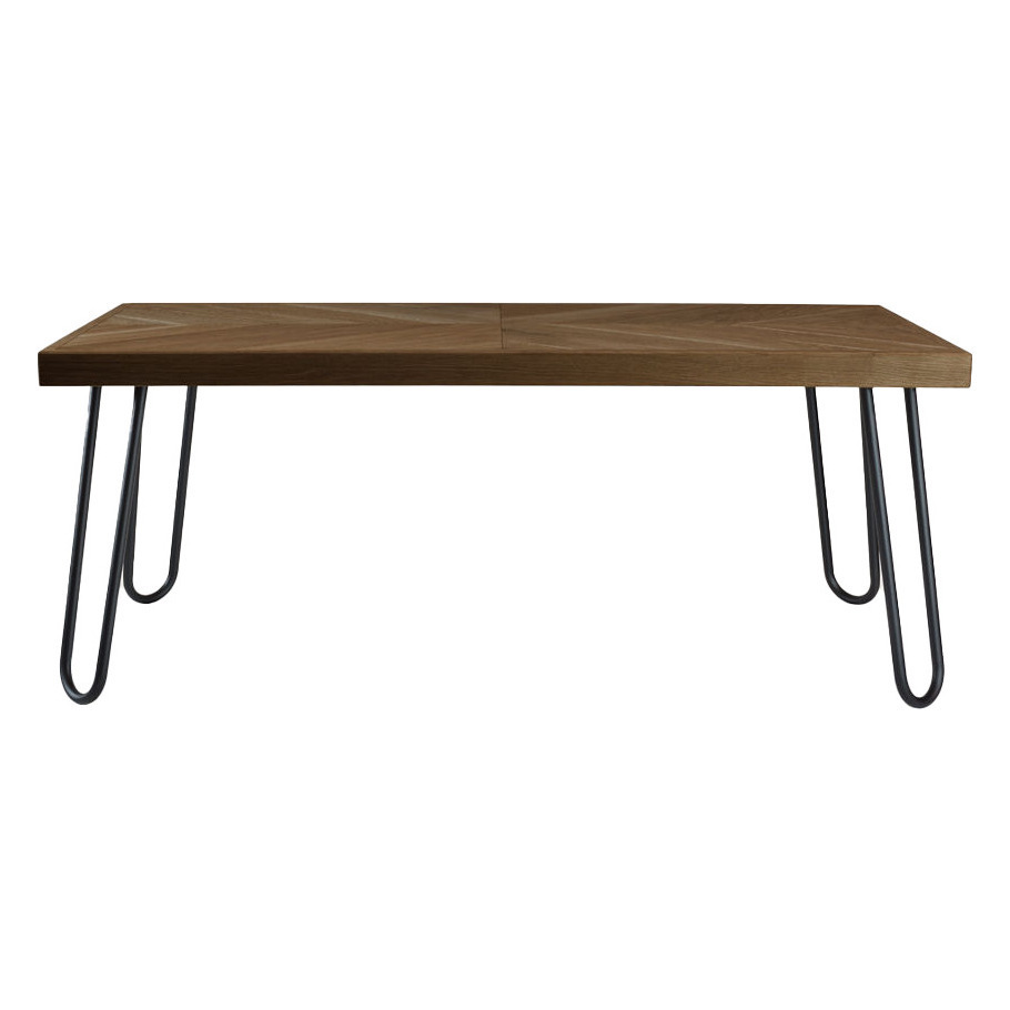 Dark Brown Coffee Table Zig-Zag V-I FCT0292 – image 2