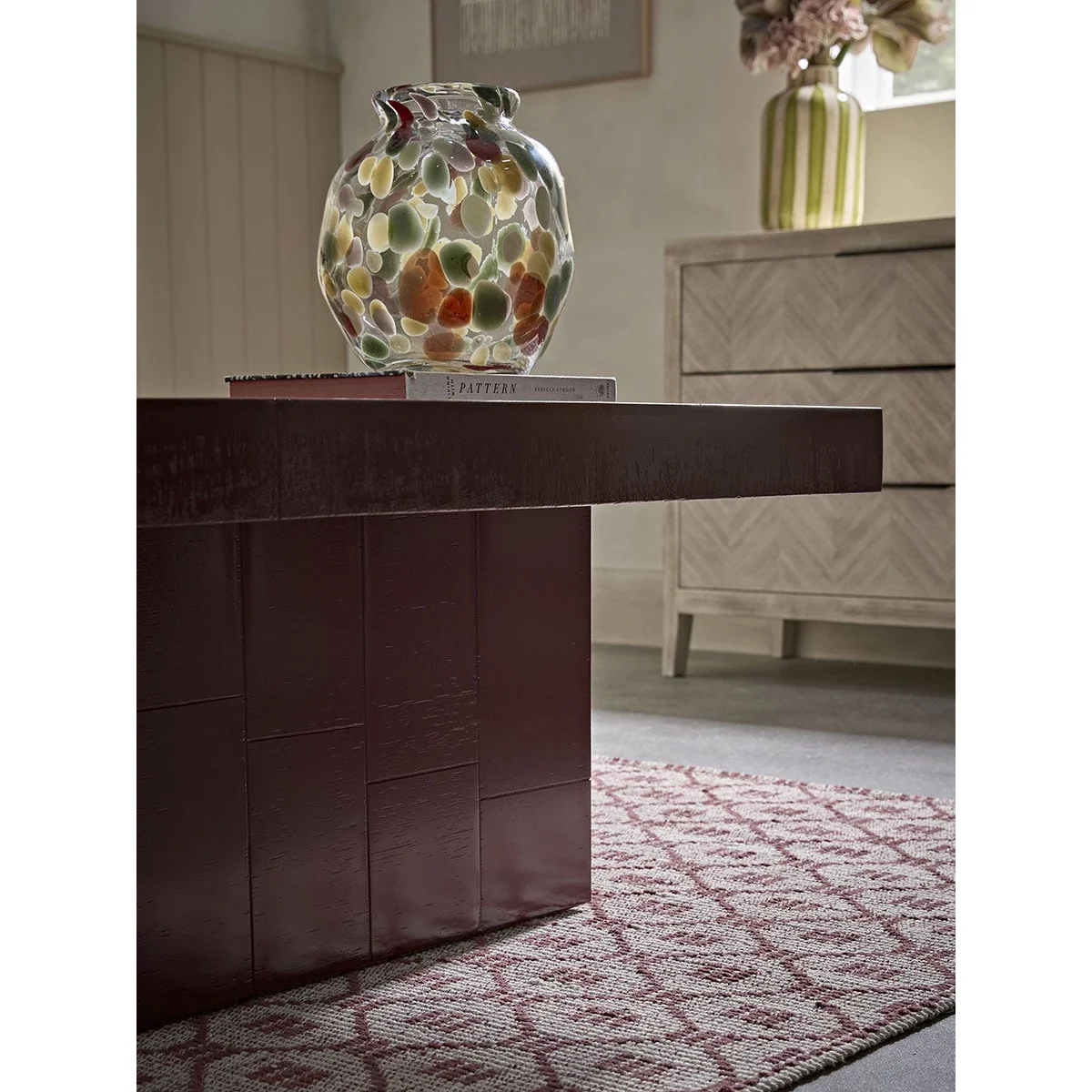 Tiled Coffee Table - Cherry – image 2
